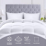 Comforter Razai Ultra Soft Down Alternative Comforter - Plush Siliconized Fiberfill Duvet Insert - Box Stitched All Season