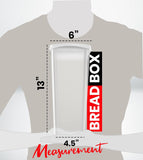 Bread Box for Kitchen & Countertops - Bread Holder, Bread Container & Bread Storage - Bread Bin & Bread Dispenser with Lid - Bread keeper Fast Forward