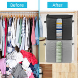 Fast Forward Efficient Wardrobe Solutions Large Foldable Cloth Storage Bag