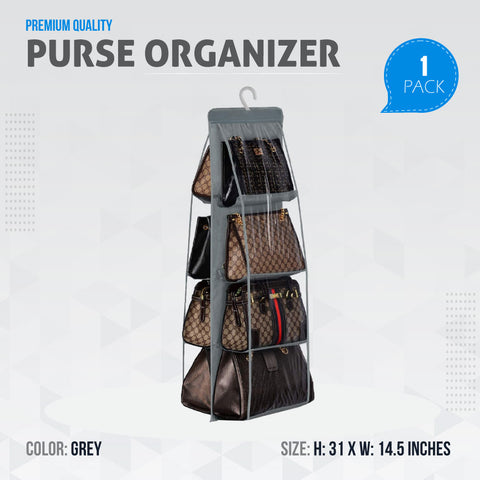 Fast Forward 8-Pocket Handbag Hanging Organizer