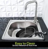 Utopia Kitchen Nonstick Frying Pan Set - 3 Piece Induction Bottom - 8 Inches, 9.5 Inches and 11 Inches Utopia