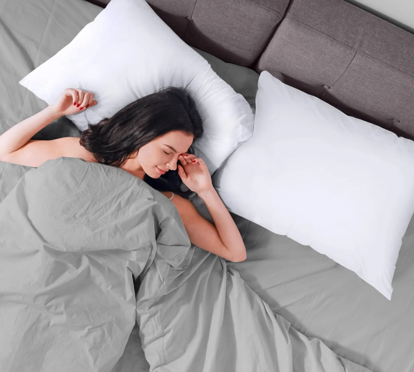 Waterproof Pillow Protector Zippered Pillow Encasement Jersey Pack of 2 Fast Forward