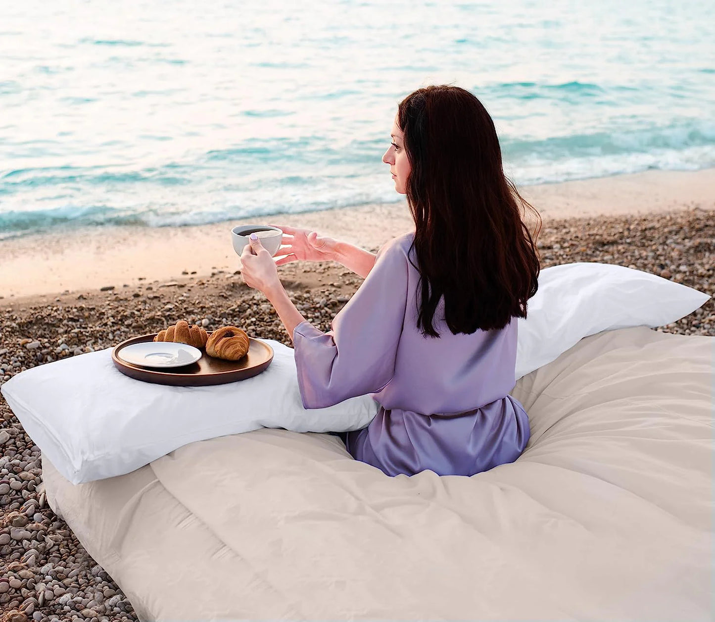 Waterproof Pillow Protector Zippered Pillow Encasement Jersey Pack of 2 Fast Forward