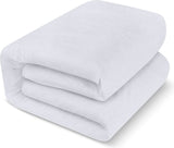 Terry Top Protector Mattress Cover Breathable, Fitted Style with Stretchable Pockets Fast Forward