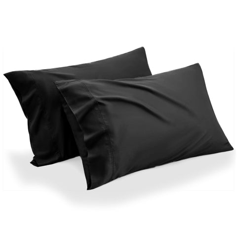 Pillowcases Pack of 2 – Ultra Soft Brushed Microfiber, Envelope Closure, Shrinkage & Fade Resistant, Queen (20x30 Inches) | King (20x40 Inches)