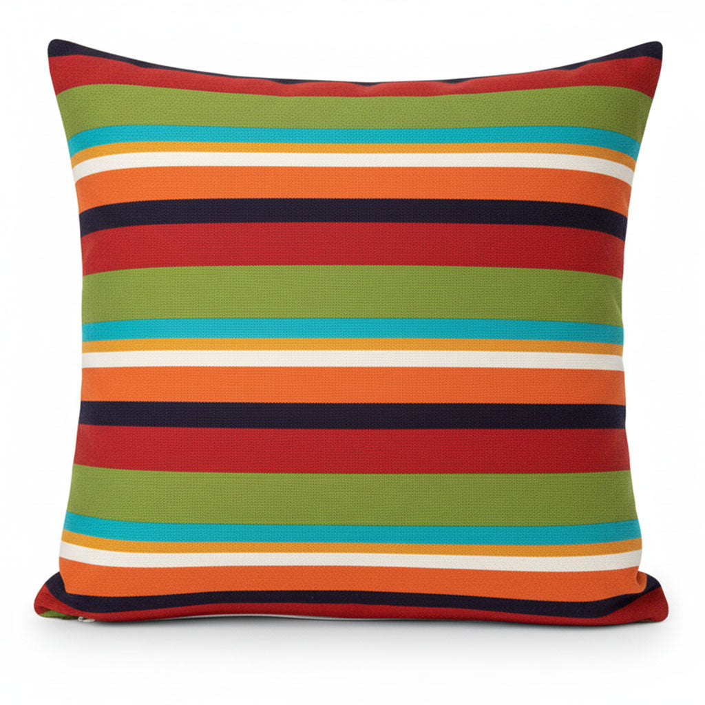 Pack of 2 Moroccan Style Couch Throw Pillow Covers 18x18 Inch – Soft Chenille Cushion Covers for Sofa & Living Room