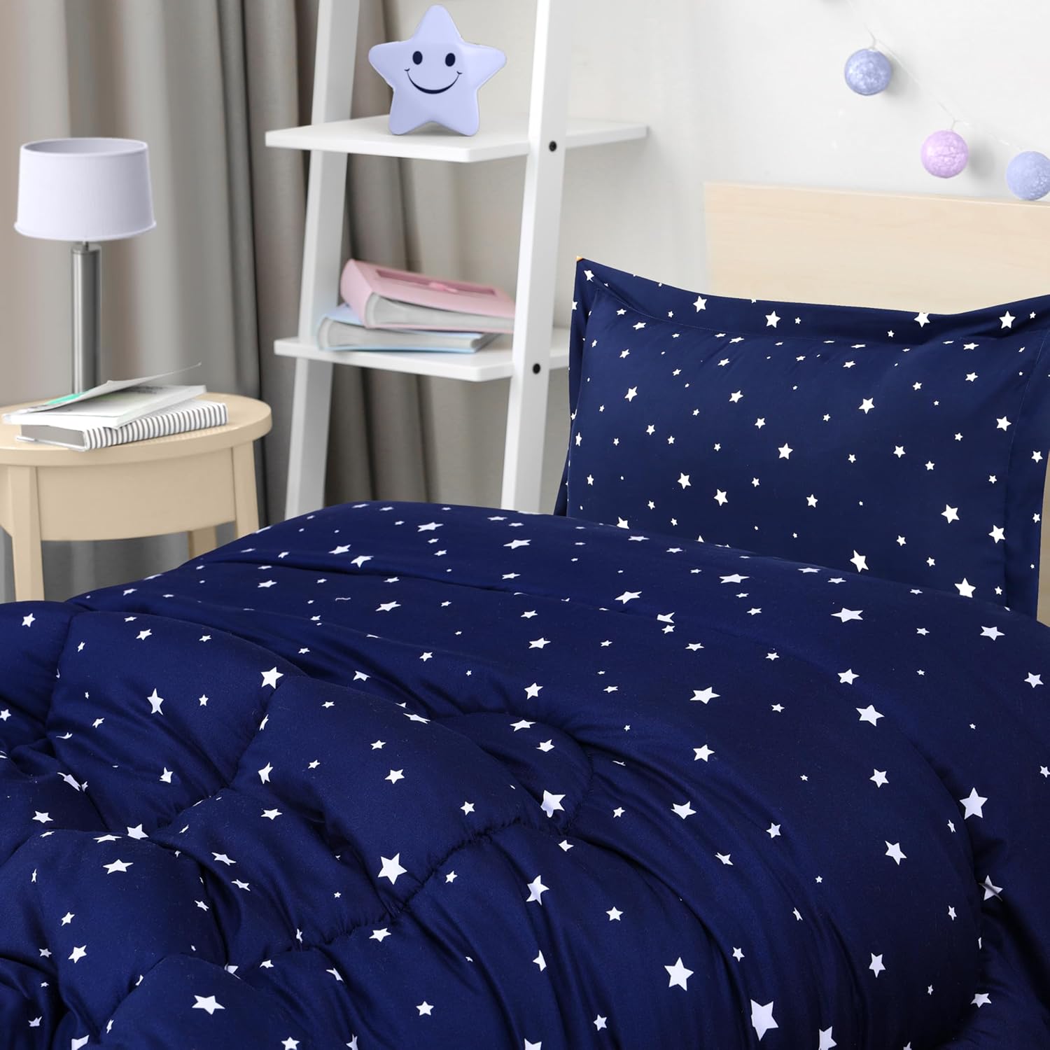 All-Season Comforter - Microfiber Kids Bedding (No Pillowcases), Machine Washable for Boys & Girls