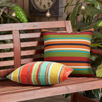 Pack of 2 Moroccan Style Couch Throw Pillow Covers 18x18 Inch – Soft Chenille Cushion Covers for Sofa & Living Room