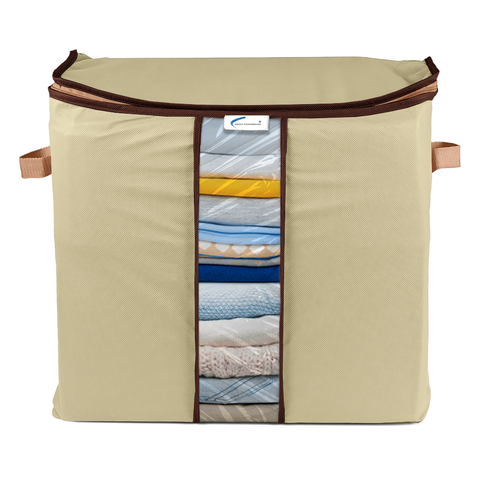 Fast Forward Efficient Wardrobe Solutions: Large Foldable Cloth Storage Bag Fast Forward