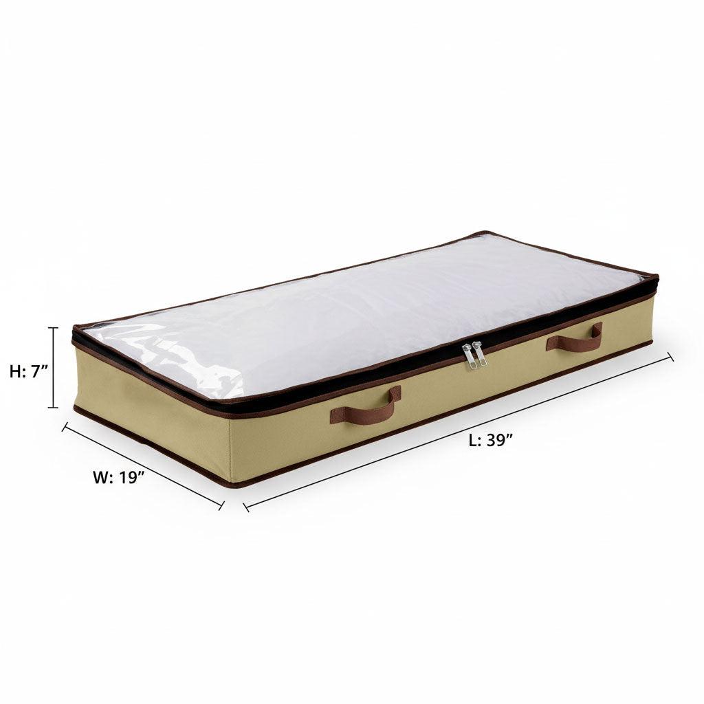 Fast Forward Extra Large Under Bed Clothing and Linen Storage Bag