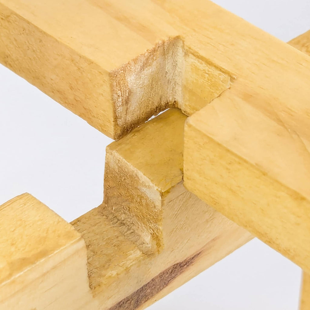 Natural Bamboo Wooden Stand - Elevate Your Greenery with Style  Indoor Plant Stand (Pots Not Included)