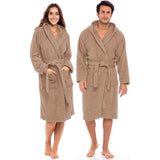 100% Cotton Terry Bathrobe Unisex Towel Robe Men & Women Spa Robe Free Size