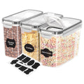 4 liter cereal container airtight food storage dispenser for kitchen pantry size view