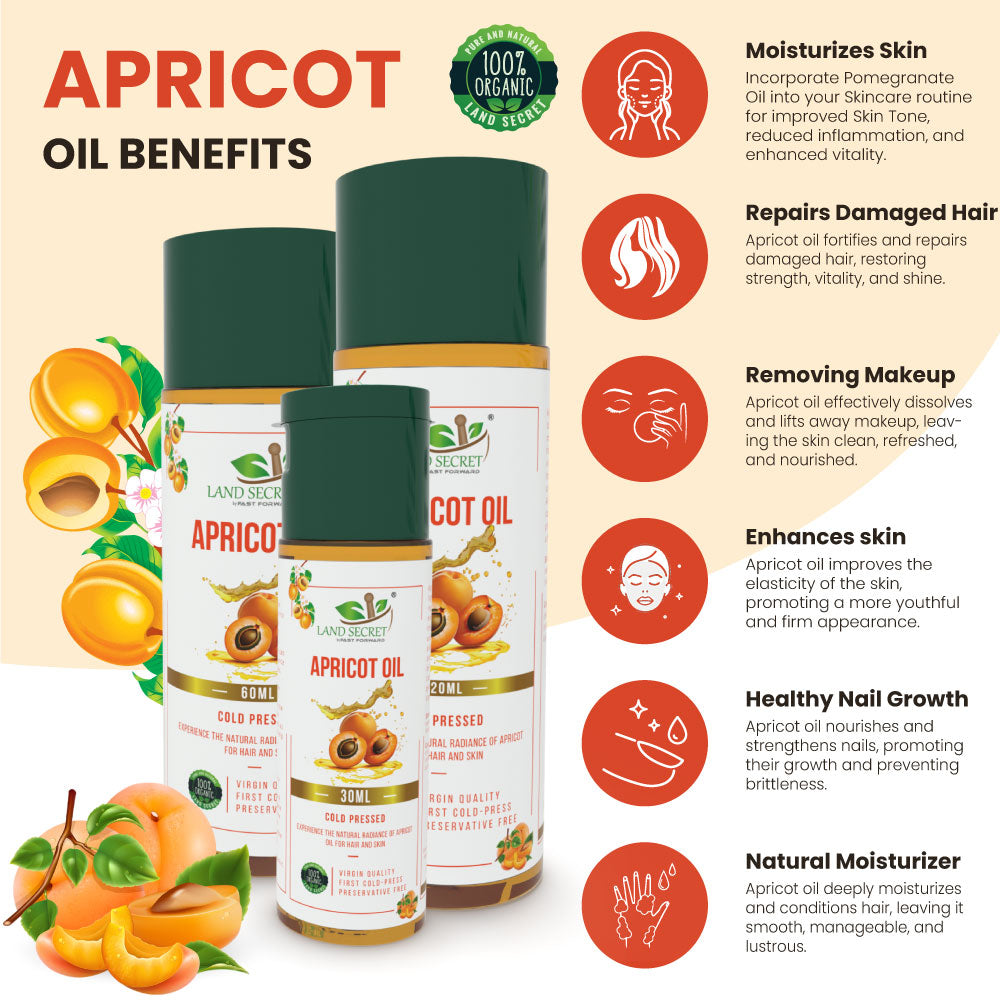 Plantlife Apricot Kernel Oil, 100% Pure, Cold-Pressed - 4 fl oz