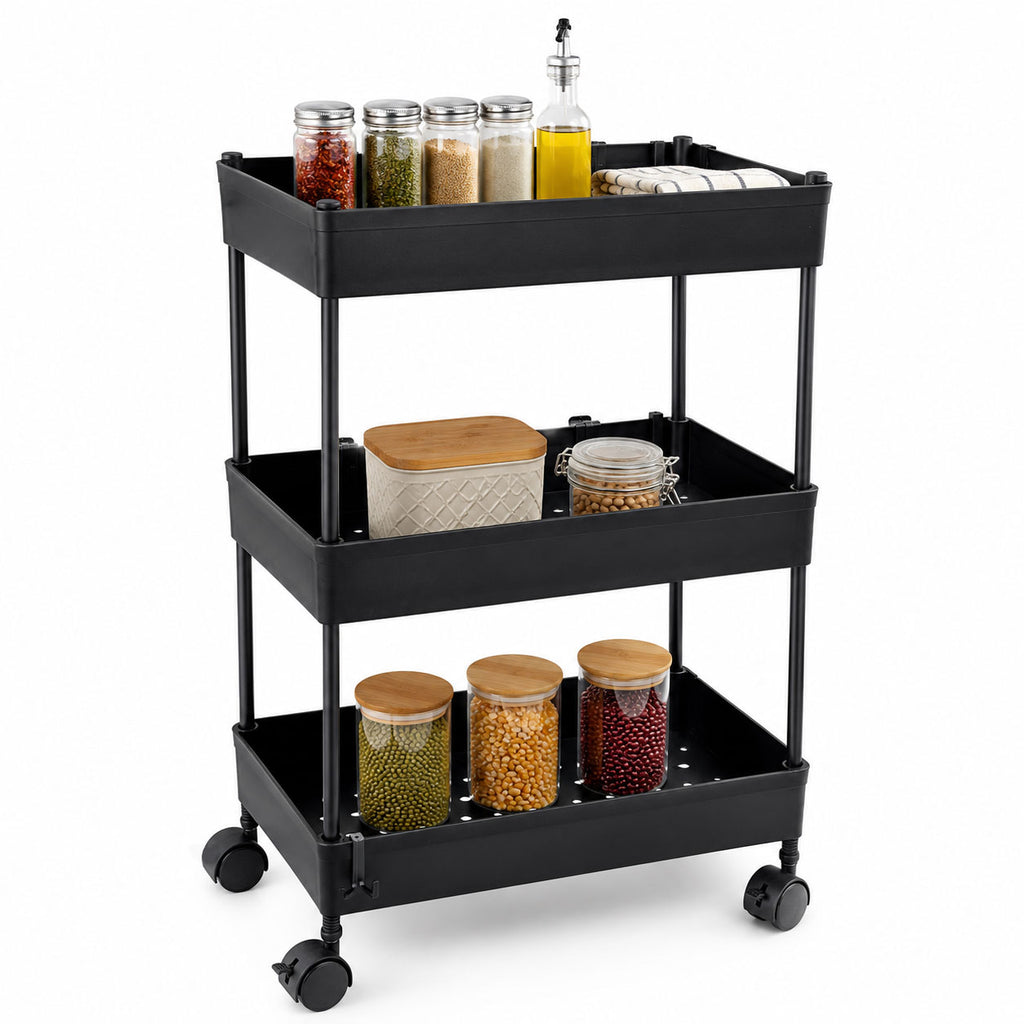 Rolling Utility Storage Organizer Cart | 2, 3 & 4 Tier