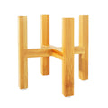 Natural Bamboo Wooden Stand - Elevate Your Greenery with Style  Indoor Plant Stand (Pots Not Included)