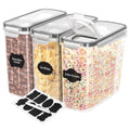 4 liter cereal container airtight food storage dispenser for kitchen pantry home use view