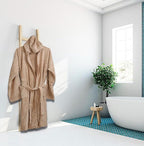 100% Cotton Terry Bathrobe Unisex Towel Robe Men & Women Spa Robe Free Size Fast Forward
