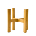 Natural Bamboo Wooden Stand - Elevate Your Greenery with Style  Indoor Plant Stand (Pots Not Included)