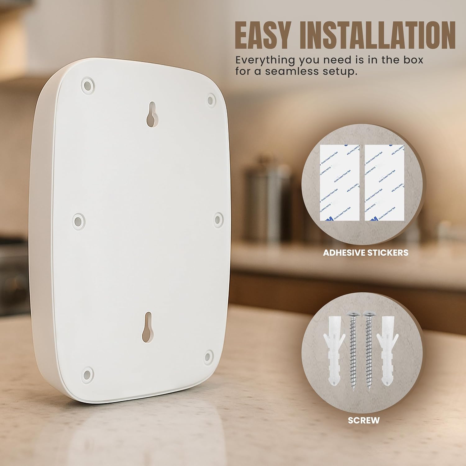 Plastic Bag Holder For Grocery Bags, Durable Plastic Bag Organizer Wall Mount, Storage Organizer & Saver for Grocery, Shopping & Trash Bags, Fast Forward