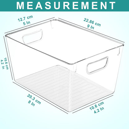 Fast Forward Organizer Bins Clear Fridge Organization
