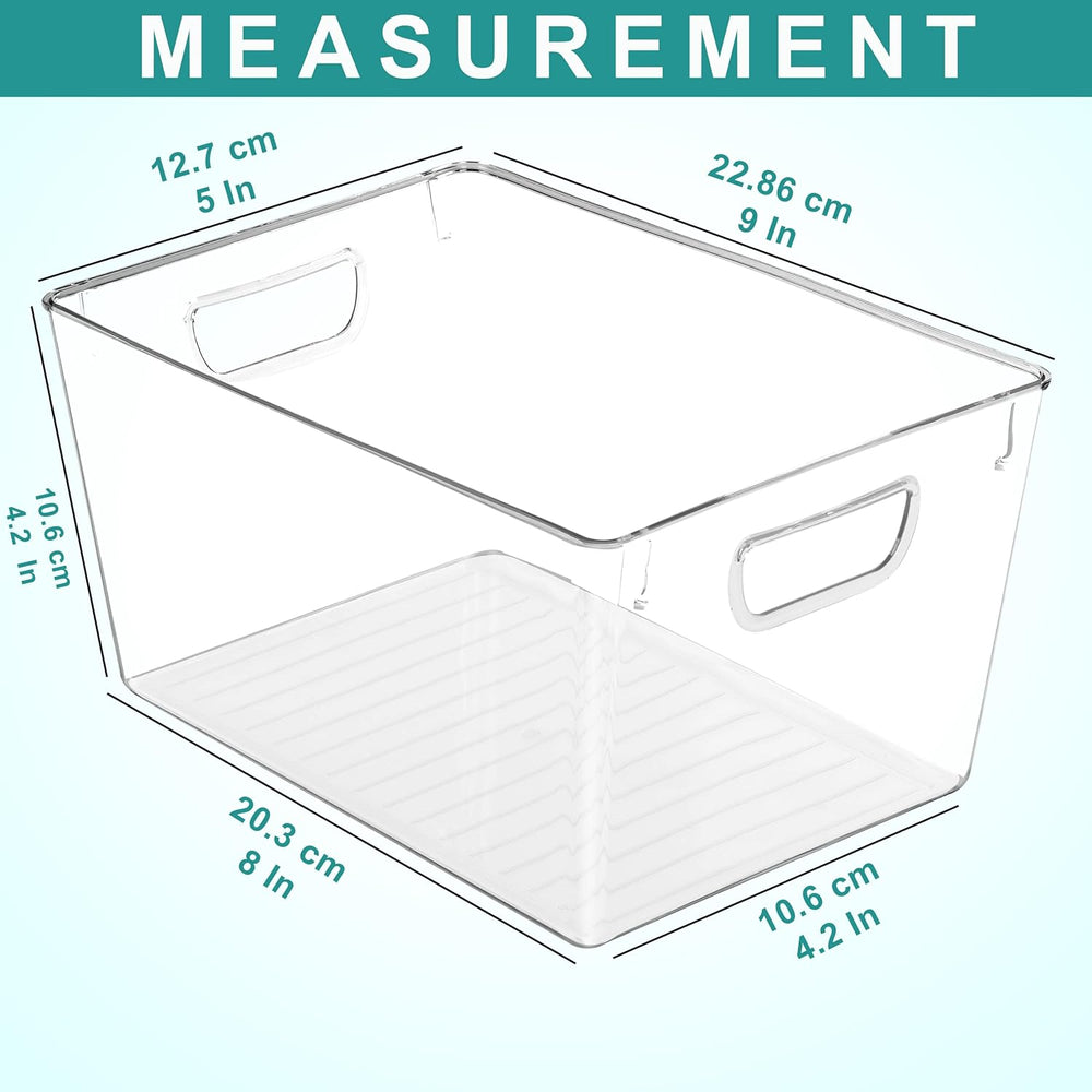 Fast Forward Organizer Bins Clear Fridge Organization