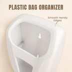 Plastic Bag Holder For Grocery Bags, Durable Plastic Bag Organizer Wall Mount, Storage Organizer & Saver for Grocery, Shopping & Trash Bags, Fast Forward