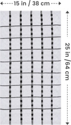 Kitchen Towels 12 Pack, 15 x 25 Inches, 100% Ring Spun Cotton Super Soft and Absorbent Linen Dish, Tea and Bar Towels Set