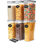 Cereal Containers Storage - Airtight Food Storage Containers & Cereal Dispenser