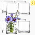 3.7-Inch Clear Plastic Acrylic Cylinder Vases - Versatile Centerpieces for Home, Weddings & Parties