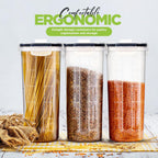 Cereal Containers Storage - Airtight Food Storage Containers & Cereal Dispenser