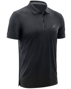 Golf Polo Shirt Regular Fit Moisture Wicking Quick Dry Performance Short Sleeves Polo Fast Forward