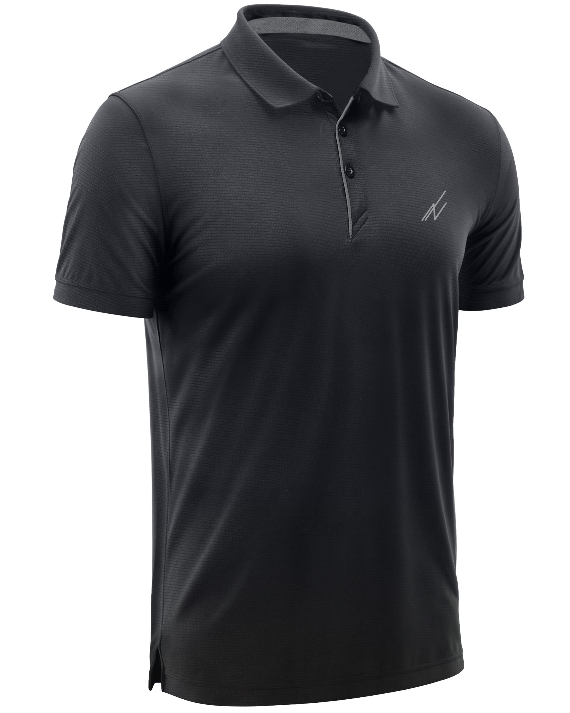 Golf Polo Shirt Regular Fit Moisture Wicking Quick Dry Performance Short Sleeves Polo Fast Forward