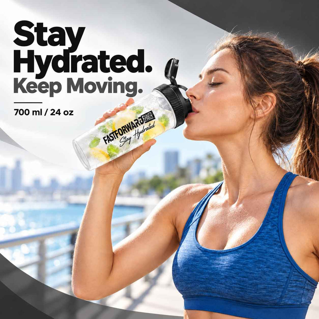 Fast Forward Water Bottle 700ml / 24oz – BPA-Free & Leakproof