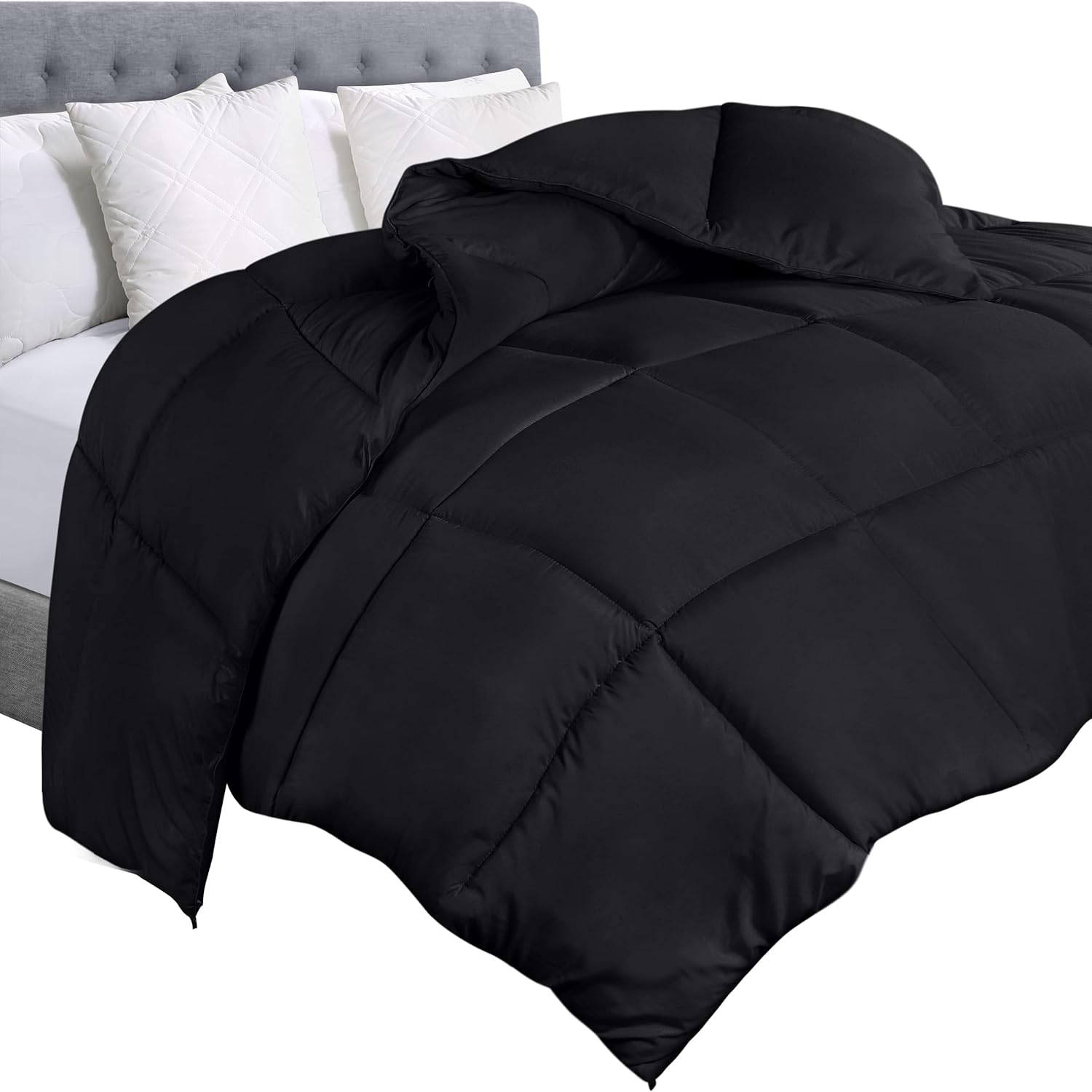 Comforter Razai Ultra Soft Down Alternative Comforter - Plush Siliconized Fiberfill Duvet Insert - Box Stitched All Season