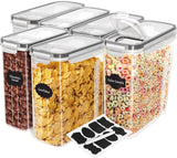Cereal Containers Storage - Airtight Food Storage Containers & Cereal Dispenser Fast Forward