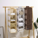 Creative Household Storage Organizer 4-Shelf Hanging Drawer for Clothes