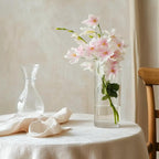 Elegant 6-Inch Plastic Acrylic Cylinder Vases - Clear Centerpieces for Weddings, Parties,Floating Candles & Versatile Home Decor