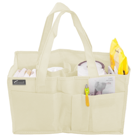 Diaper Caddy Organizer: Foldable Storage Bag with Multi Pockets and Flexible Compartments Fast Forward