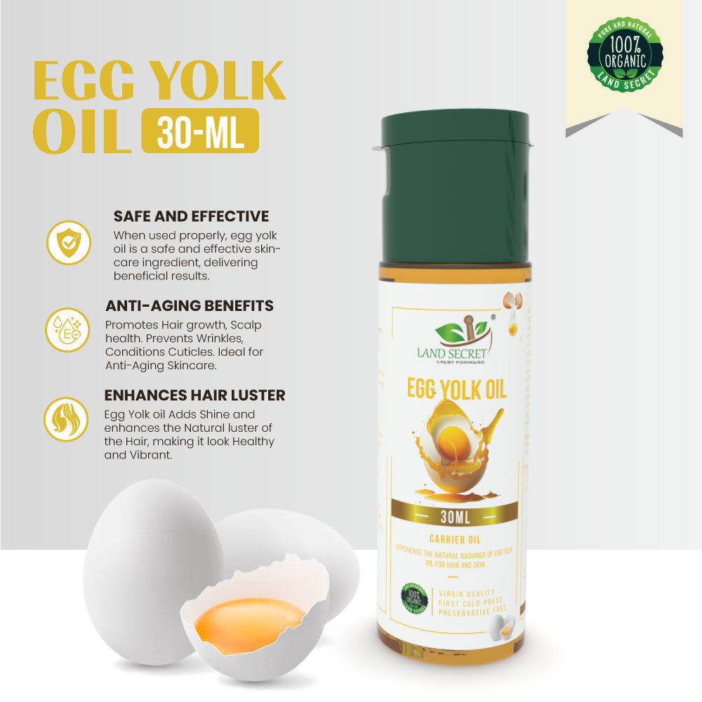 Egg Yolk Oil: Nourish Your Hair and Skin Naturally Land Secret