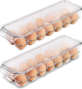 Egg Container For Refrigerator 14 Egg Container With Lid Handle Egg Holder Pack of 1 Fast Forward