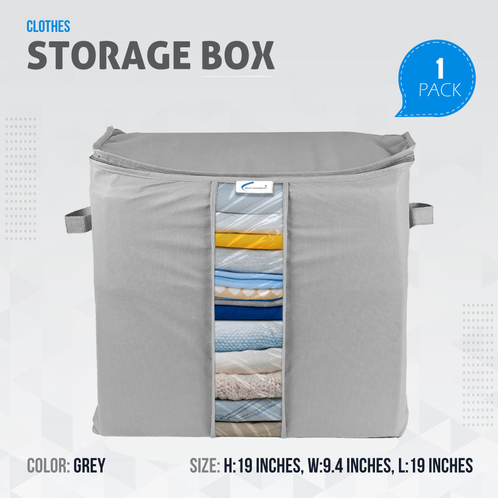 Fast Forward Efficient Wardrobe Solutions: Large Foldable Cloth Storage Bag Fast Forward