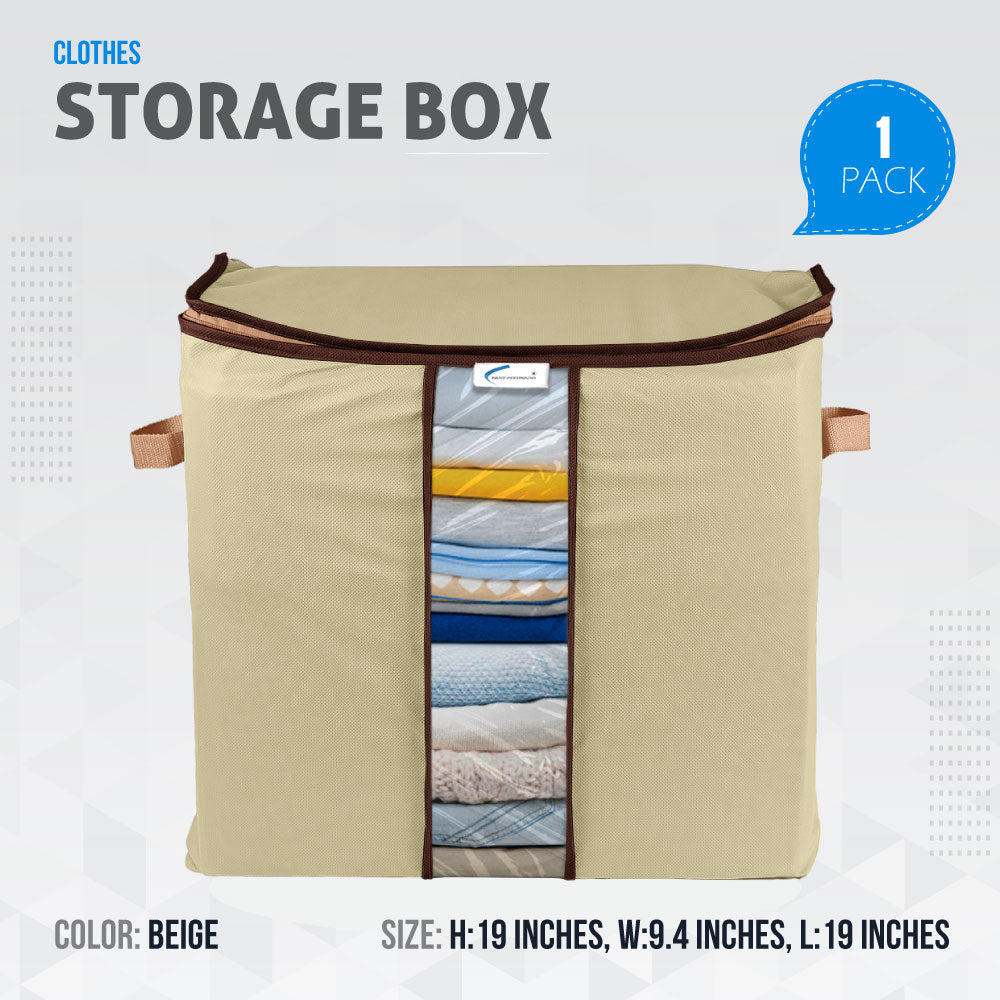 Fast Forward Efficient Wardrobe Solutions Large Foldable Cloth Storage Bag