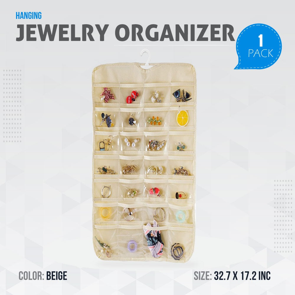 Fast Forward Hanging Jewelry Organizer