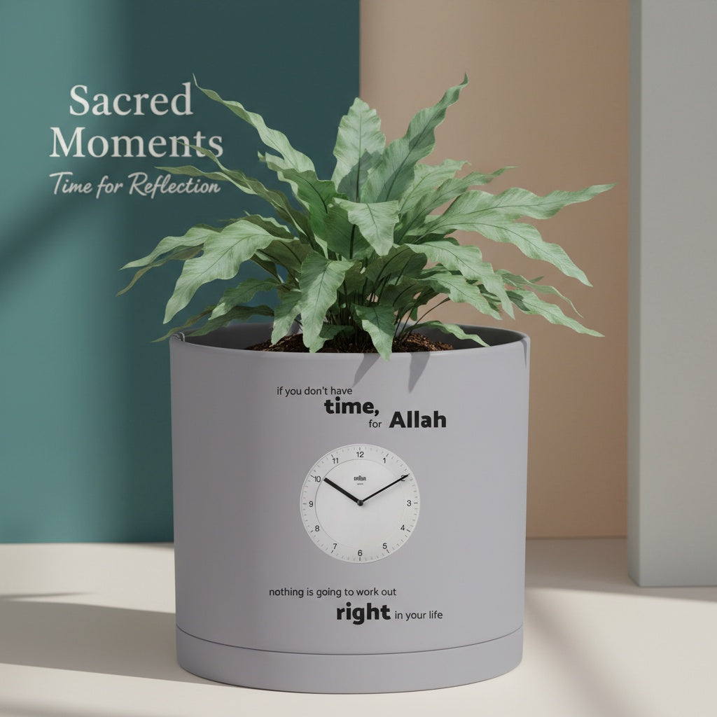 Modern Art Planter Pots with Drainage & Saucer 6-Inch – Custom Trendy Designs