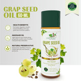 Premium Grade Grape Seed Oil for Cooking and Skincare | Land Secret