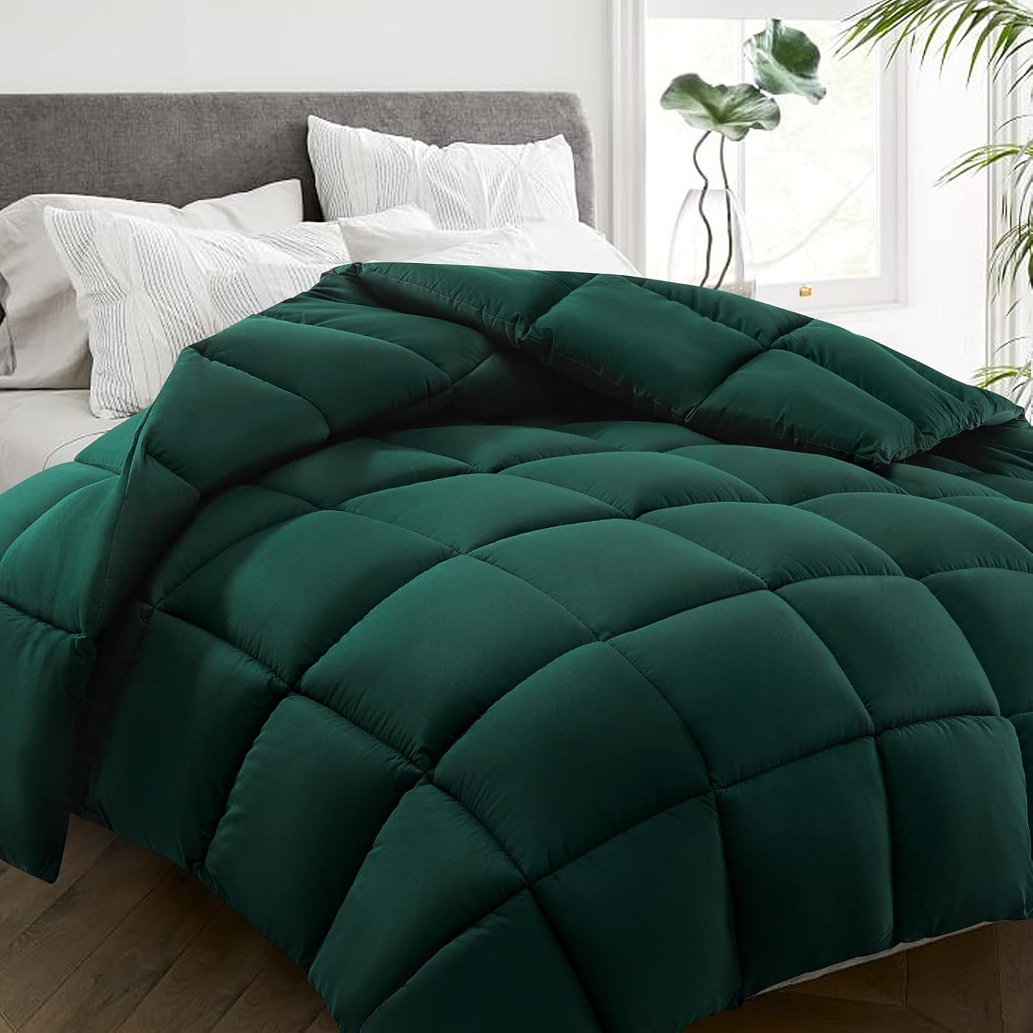 Comforter Razai Ultra Soft Down Alternative Comforter - Plush Siliconized Fiberfill Duvet Insert - Box Stitched All Season