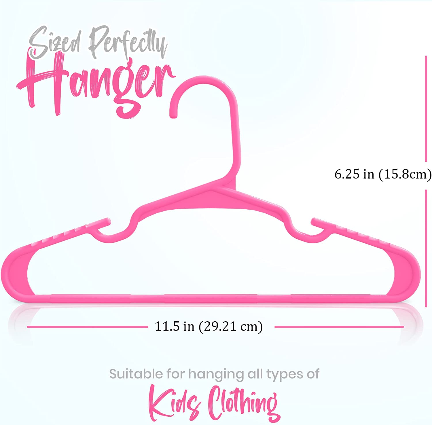 Kids Hangers - Non-Slip, Durable, and Space-Saving