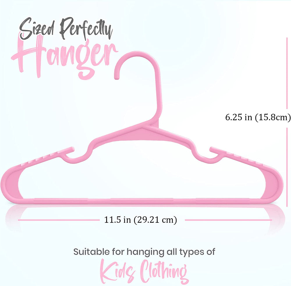 Kids Hangers - Non-Slip, Durable, and Space-Saving
