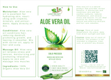 Aloe Vera Oil - for Nourishing Skin, Hair, and Body | Pure, Organic, and Edible Land Secret